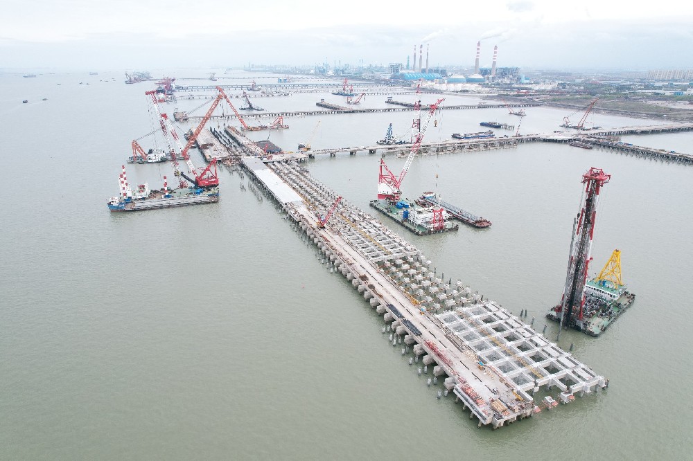 上海羅涇碼頭改造