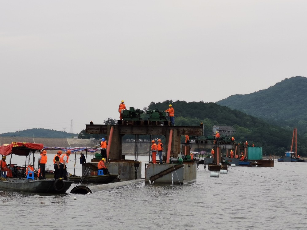 大溪水庫(kù)沉管