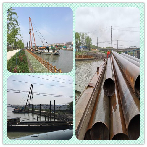 大治河鋼便橋工程正式開工