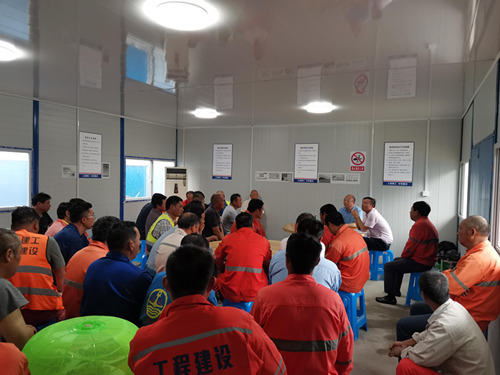 【一線要聞】公司總經(jīng)理蒞臨大溪水庫(kù)項(xiàng)目部視察指導(dǎo)安全生產(chǎn)