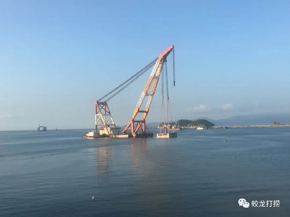 【施工前沿】潮州華瀛液化天然氣接收站項(xiàng)目排水頭成功出運(yùn)安裝