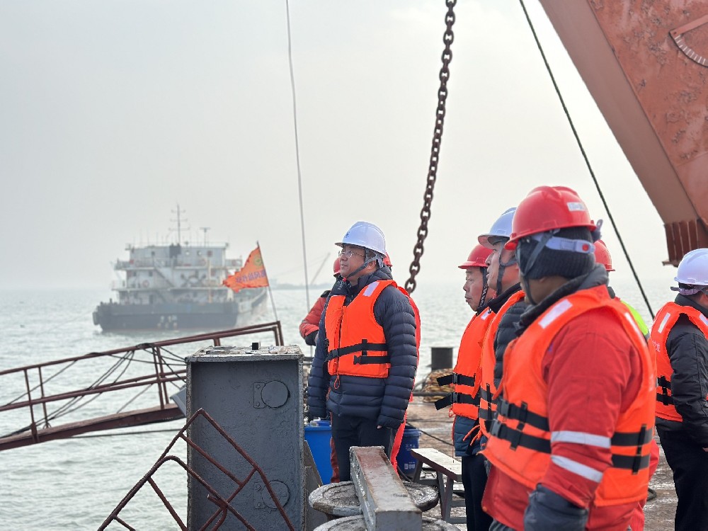 【聚焦船舶安全，精準(zhǔn)指導(dǎo)行動(dòng)】——總經(jīng)理一行赴山東海陽(yáng)項(xiàng)目部調(diào)研指導(dǎo)